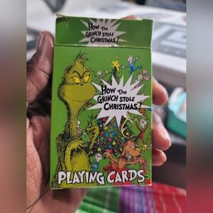 THE GRINCH playing cards G6